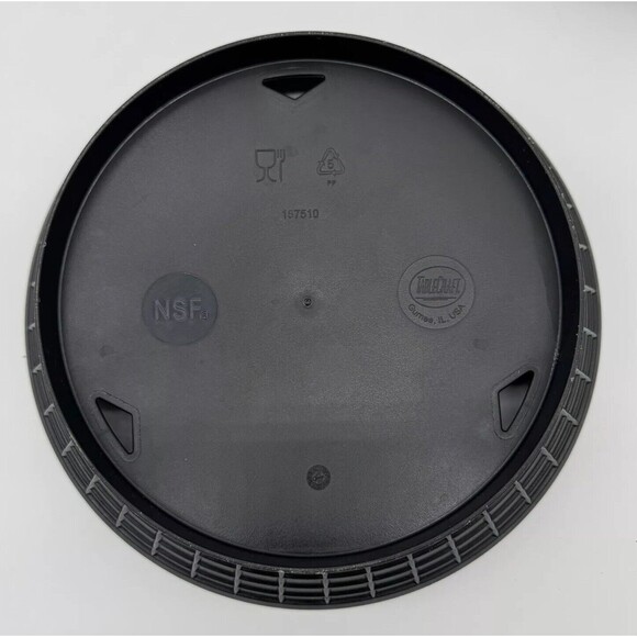 Tablecraft 15759BK 10.5" Black Plastic Polypropylene Diner Food Platter Basket 2 - Picture 5 of 8